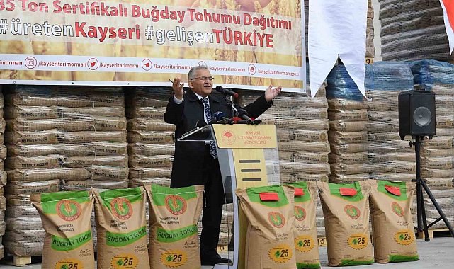 Başkan Büyükkılıç, Kayseri'de tarım ve gıda ürünleri ihracatının 12 kat arttığını duyurdu