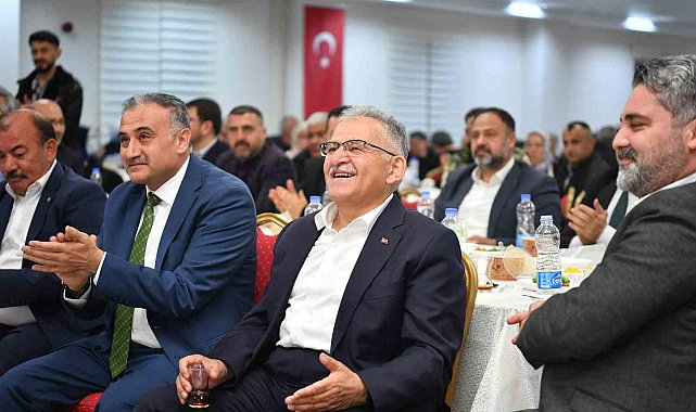 Başkan Büyükkılıç: "Biz birlikte bir anlam ifade ederiz"