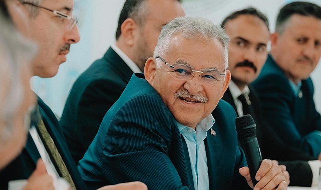 Başkan Büyükkılıç'tan iş insanlarına 'istikrar' vurgusu