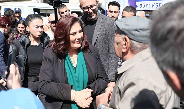 Başkan Çerçioğlu, Germencik'te vatandaşlarla buluştu