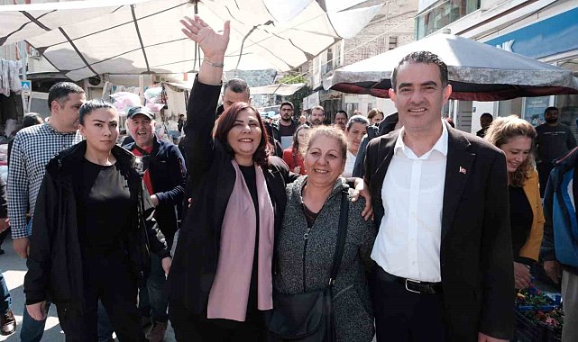 Başkan Çerçioğlu, Koçarlı'da halka fide dağıttı