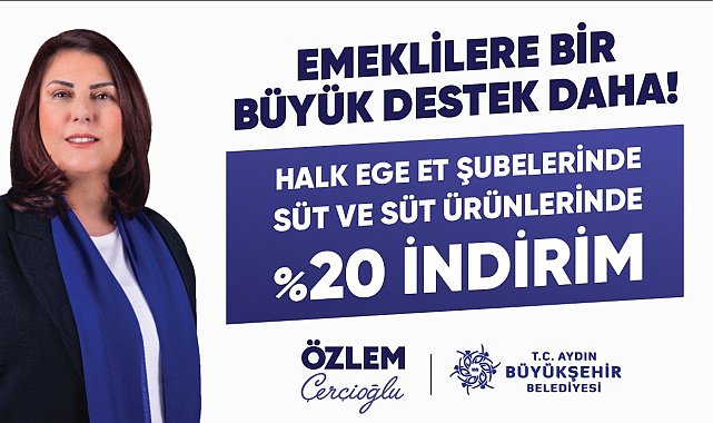 Başkan Çerçioğlu'ndan emekliye bir destek daha