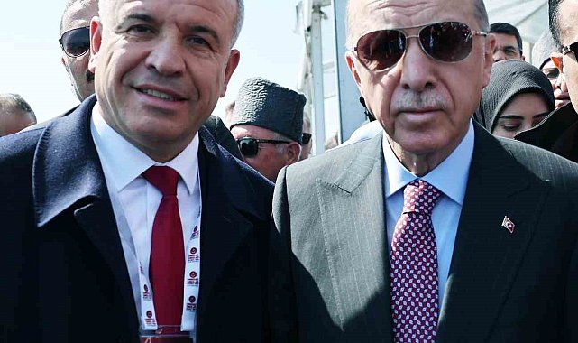 Başkan Elbi'ye bir övgü de Cumhurbaşkanı Erdoğan'dan