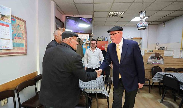 Başkan Kurt Emek Mahallesi esnafını ziyaret etti