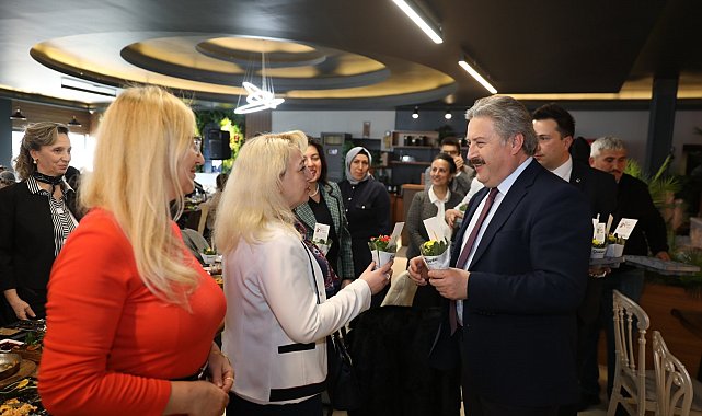 Başkan Palancıoğlu; kadın personeller ile bir araya geldi