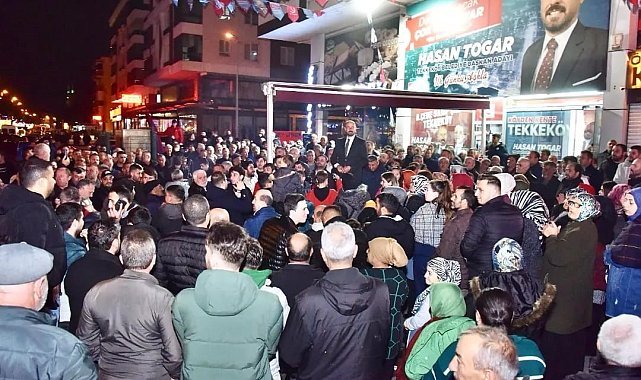 Başkan Togar: "Bu ilçenin insanlarıyla gönül bağımız var"