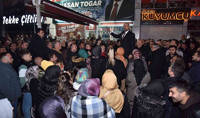 Başkan Togar: "Sevdalısı olduğumuz Tekkeköy için her zaman çalışacağız"