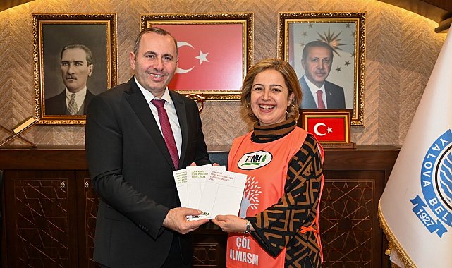 Başkan Tutuk'a TEMA'dan "Eko Siyaset Belgesi"