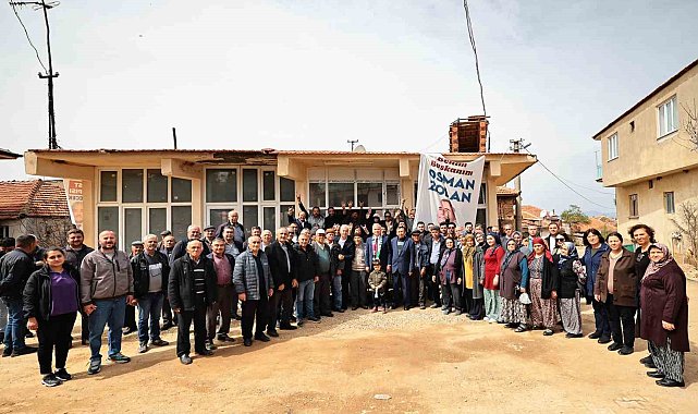 Başkan Zolan 1 günde 6 ilçeyi ziyaret etti