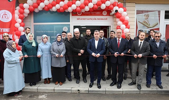 Bayburt İl Müftülüğü Diyanet Gençlik Merkezi hizmete açıldı