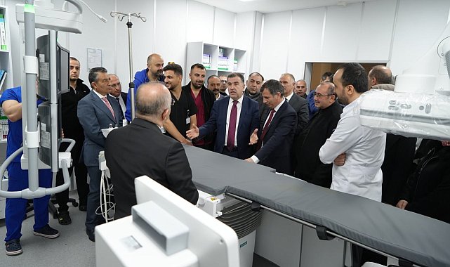 Bayburt'ta anjiyo ünitesi hizmete açıldı