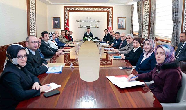 Bayburt'ta Kadına Yönelik Şiddetle Mücadele toplantısı gerçekleşti