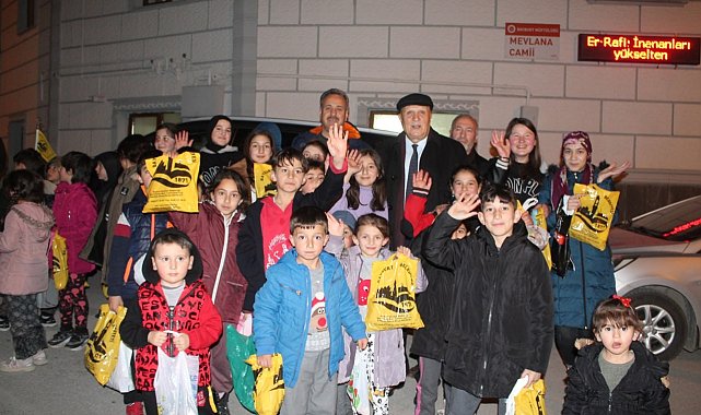 Bayburt'un asırlık geleneği 'on beşi' çocuklar tarafından yaşatılmaya devam ediyor