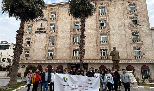 Besnili öğrenciler Mardin ve Şanlıurfa'yı gezdi