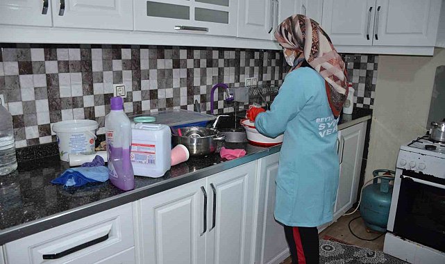 Beytüşşebap'ta 162 evin işlerini kadınlar yapıyor