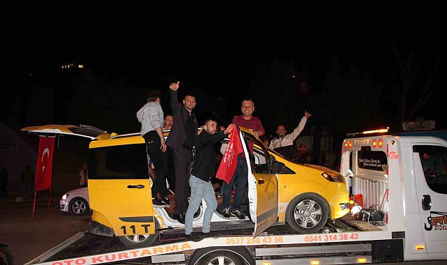Bilecik'te ilginç seçim sevinci