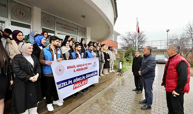 Bingöl'den 100 öğrenci Mardin gezisine gönderildi