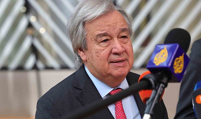 BM Genel Sekreteri Guterres: "Ukrayna'da olduğu gibi Gazze'de de çifte standart uygulamadan ilkelere bağlı kalmalıyız"