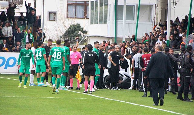 Bodrum'da gergin maç
