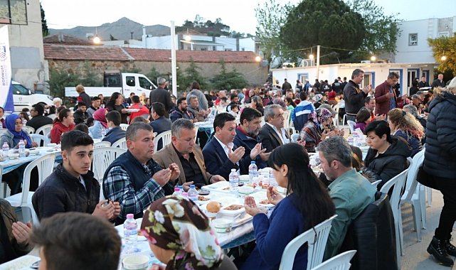 Bodrum'da mahalle iftarları başlıyor