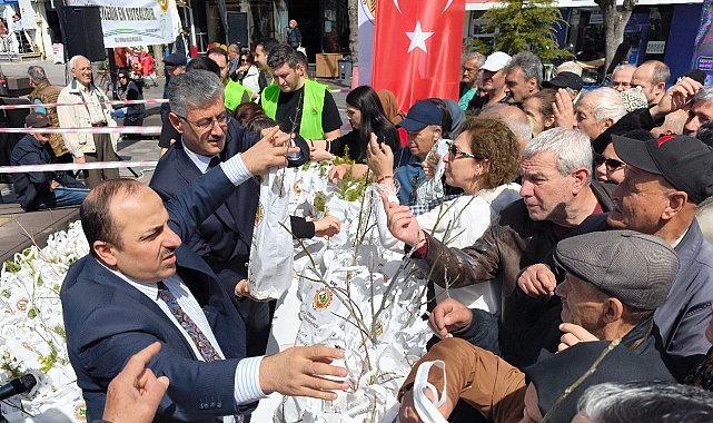 Bolu'da 20 bin fidan dağıtıldı