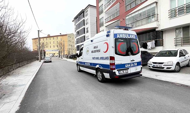 Bolu'da hasta nakil ambulansı dönemi