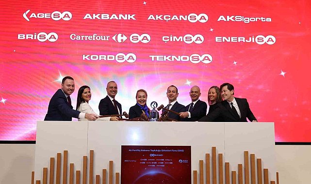 Borsa İstanbul'da gong Ak Portföy Sabancı Topluluğu Şirketleri Fonu için çaldı