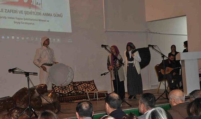 Bulanık'ta 18 Mart Çanakkale Zaferi ve Şehitleri Anma Günü programı