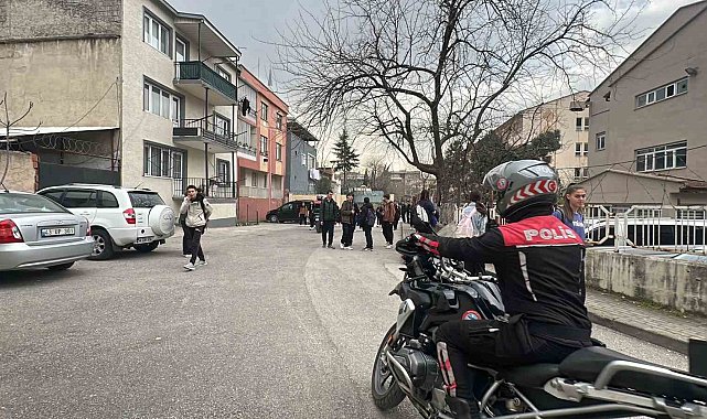 Bursa'da okullar daha güvenli