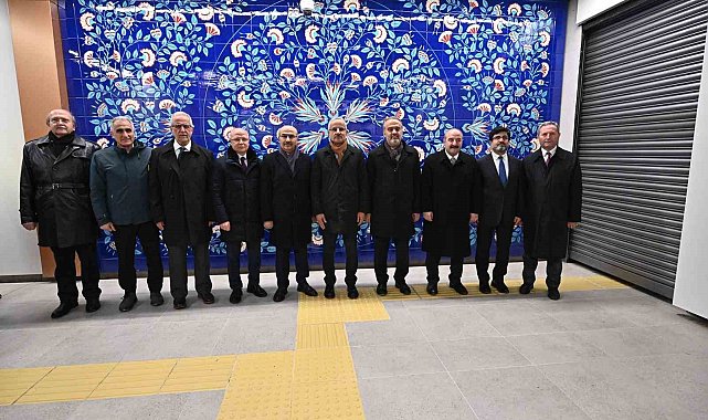 Bursa'da raylı sistem hattı genişliyor