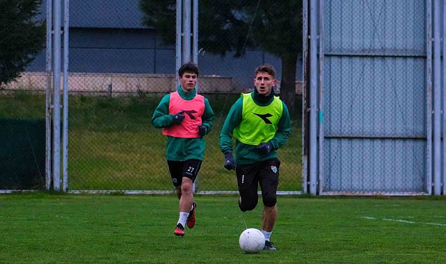 Bursaspor taktik idman yaptı