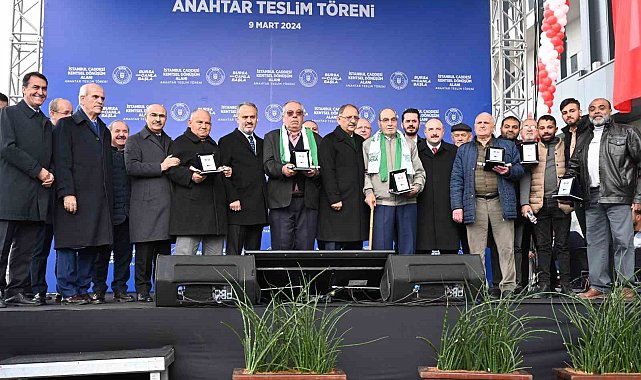 Büyük dönüşümde ilk anahtar teslimi gerçekleşti