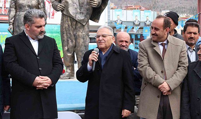 Büyükkılıç, İncesu Kızılören'de vatandaşlarla buluştu