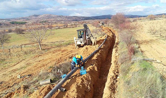 Büyükşehir DESKİ 3 mahallenin daha içme suyu hatlarını yeniledi