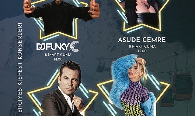 Büyükşehir'den Erciyes'te Kışfest ile ücretsiz konserler