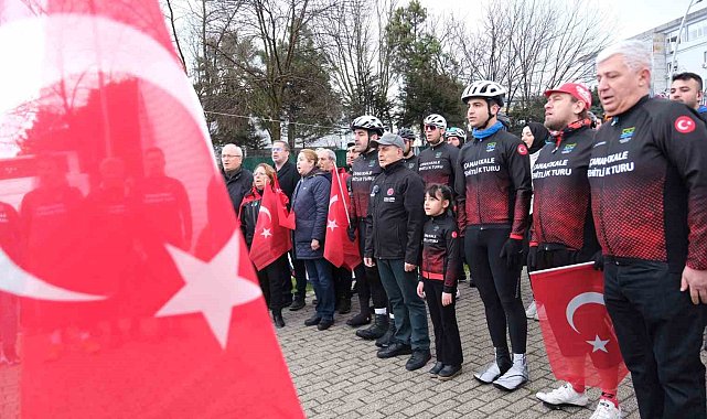 Çanakkale şehitleri anısına 300 kilometre pedal çevirecekler