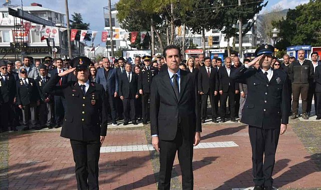 Çanakkale Zaferinin yıl dönümü Bozyazı'da törenle kutlandı