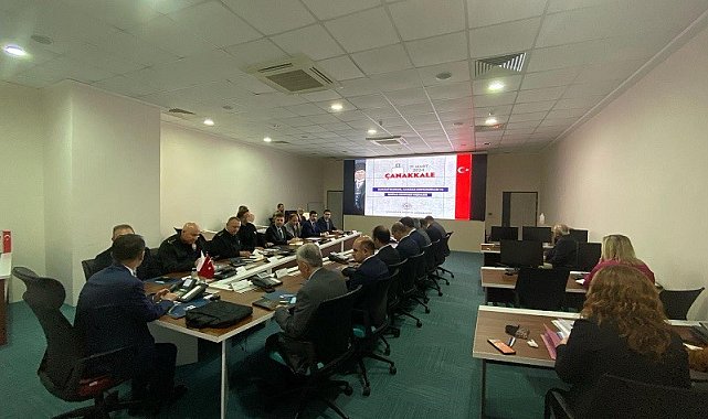 Çanakkale&#039;de seçim güvenliği toplantısı yapıldı