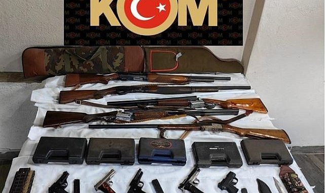 Çanakkale'de silah imalathanesine operasyon