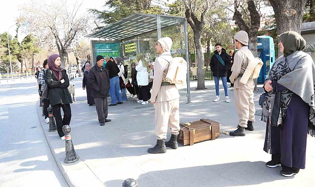 Çat Kapı Tiyatro Oyunu ile Çanakkale ruhu Meram'da can buldu