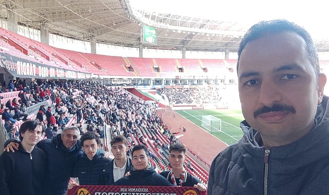 ÇEDES öğrencileri Eskişehir maçında götürüldü
