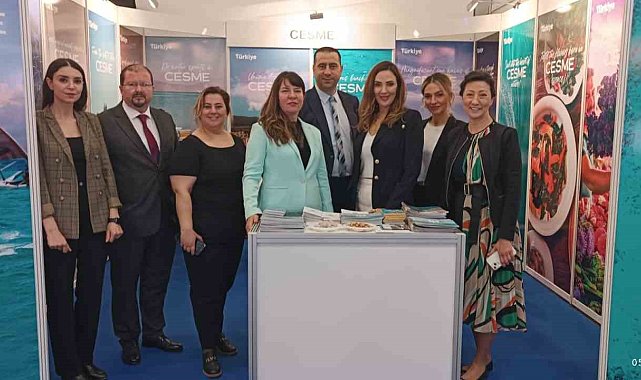 Çeşme, dünyanın en büyük turizm fuarlarından ITB Berlin'de tanıtıldı