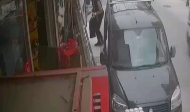 Cinayet zanlısının öldürdüğü kuyumcunun dükkanına girdiği anlar kamerada