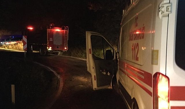 Çivril'de dolu yağışı kazaları peş peşe getirdi: 1 ölü, 1 yaralı
