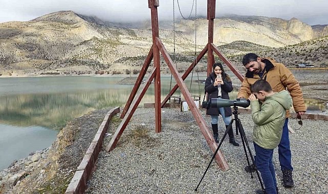 Çocuklar doğa ile buluştu, yaban hayatını gözlemledi