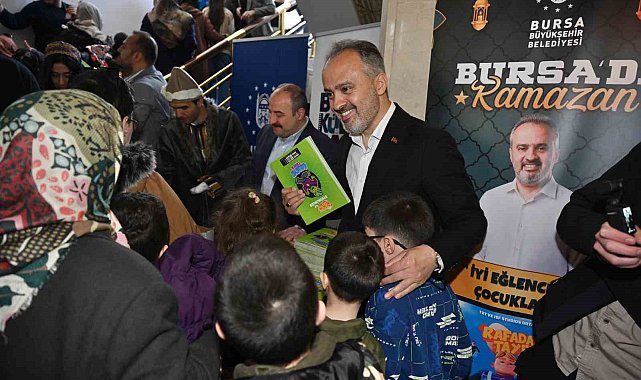 Çocuklar Hayrimatör ile eğlendi