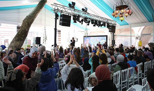 Çocuklar Ramazan'ın güzelliklerini Eyüpsultan'da yaşıyor