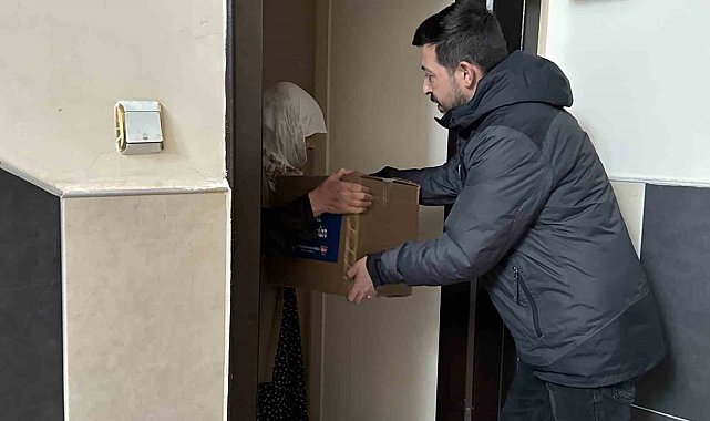 Çorum Belediyesi'nden güngörmüşlere Ramazan ve bayram hediyesi