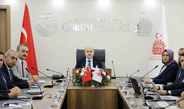 Çorum'da "Su Verimliliği Seferberliği" başlatılıyor