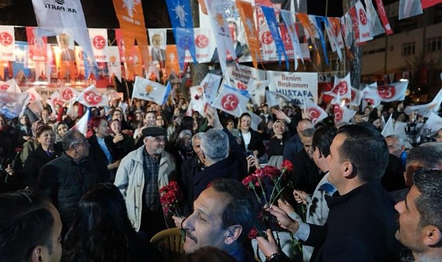 Cumhur İttifakı Adayları, Umurlu'da miting yaptı